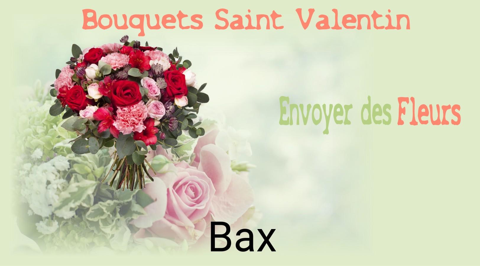 Roses de Saint-Valentin livrées à Bax